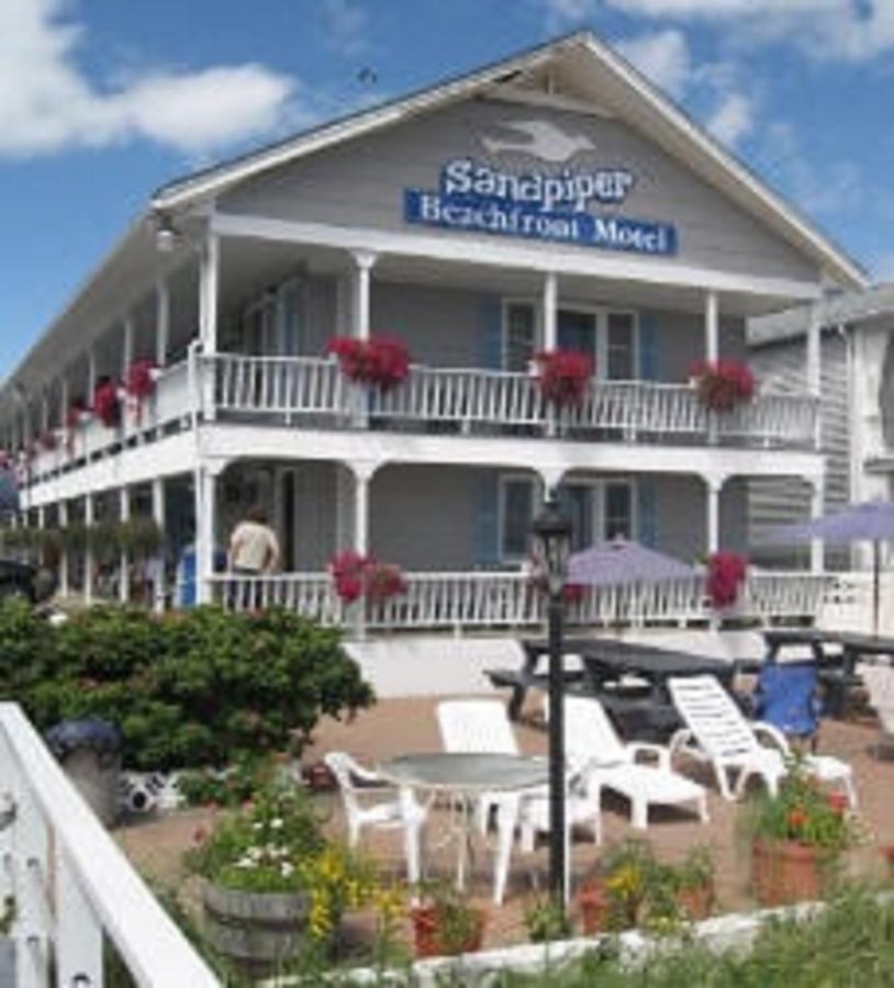 Sandpiper Beachfront Motel 올드 오차드 비치 외부 사진