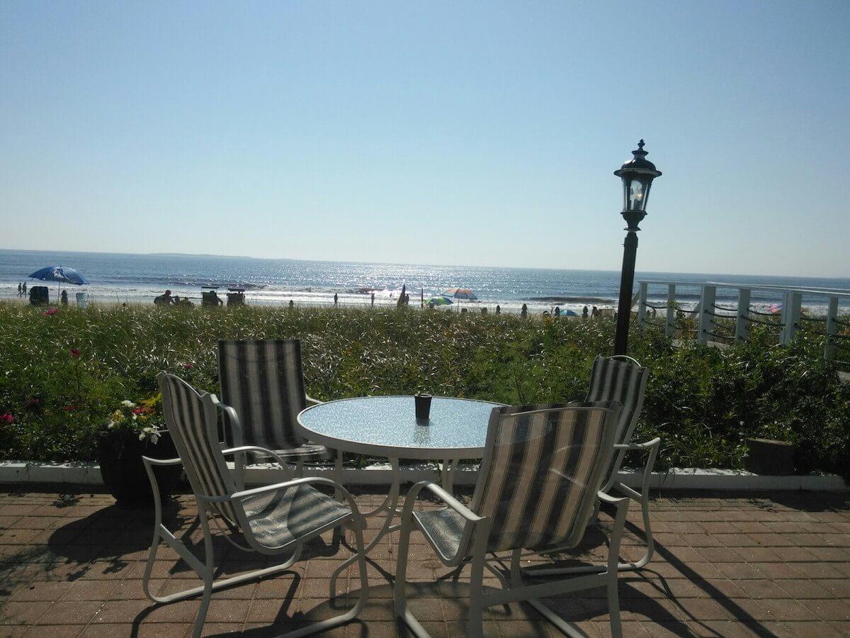 Sandpiper Beachfront Motel 올드 오차드 비치 외부 사진
