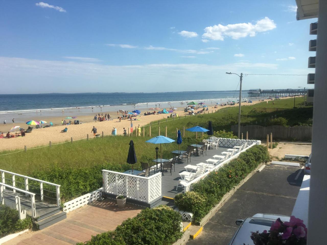 Sandpiper Beachfront Motel 올드 오차드 비치 외부 사진